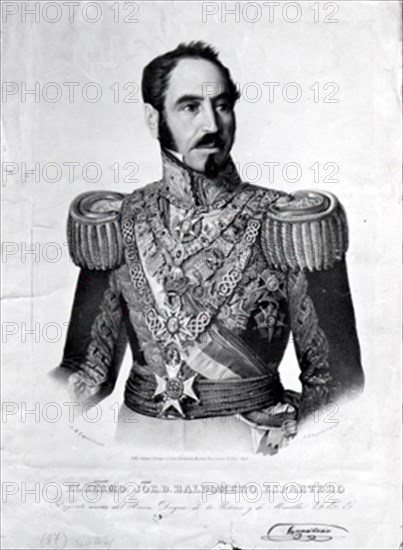 ESQUIVEL ANTONIO MARIA 1806/57
LITOGRAFIA DEL GENERAL BALDOMERO ESPARTERO REGENTE DE REINO - 1793/1879
MADRID, MUSEO ROMANTICO
MADRID