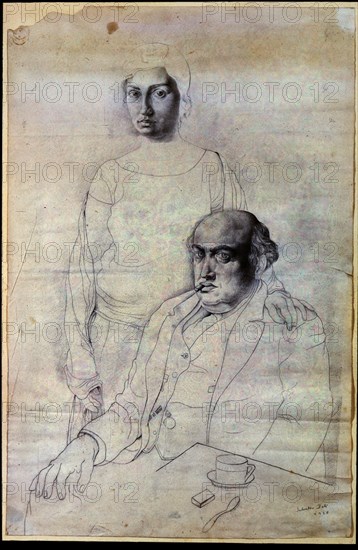Dali, Portrait du Père et de la Soeur