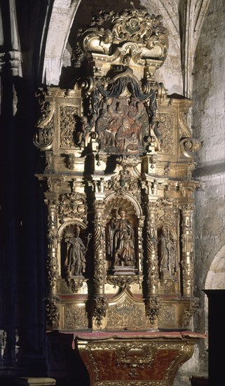 Chapelle de la Nativité ou Saint Roque, Retable