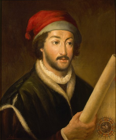 Anonymous, Portrait of Juan de la Cosa