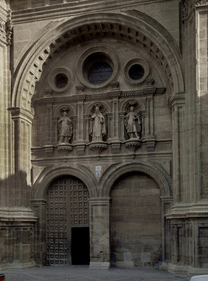 BERATUA MARTIN
PORTADA DE LA FACHADA NORTE
STO DOMINGO CALZADA, CATEDRAL
RIOJA