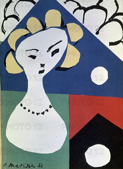 MATISSE HENRI 1869/1954
PINTURA (PORTADA DEL CATALOGO DE LA EXPOSICION PARIS 1950)