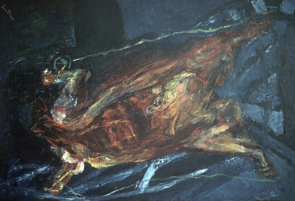 Chagall, Bête ouverte de haut en bas