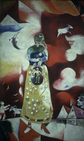 Chagall, Pregnant woman