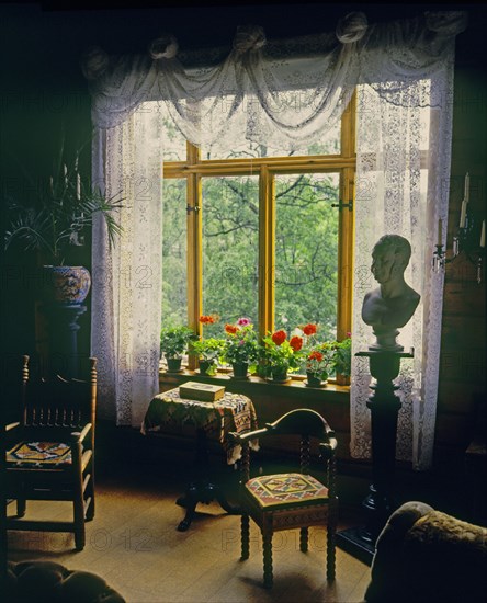 Intérieur de la maison d'Edvard Grieg à Bergen