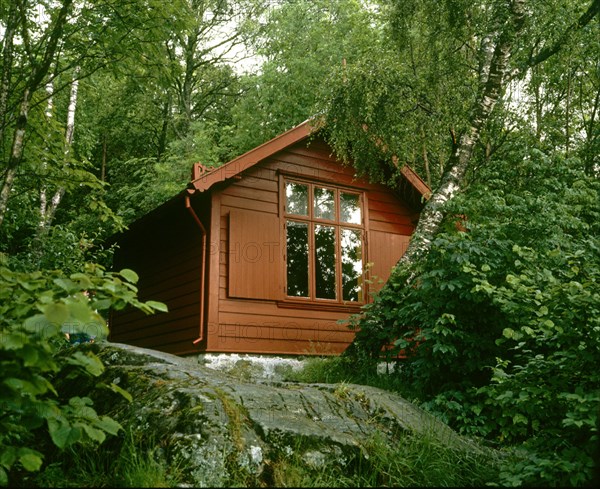 Bungalow du compositeur norvégien Edvard Grieg à Bergen