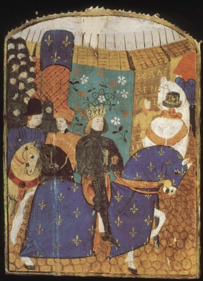 Charles VII of France and Louis XI in Rouen