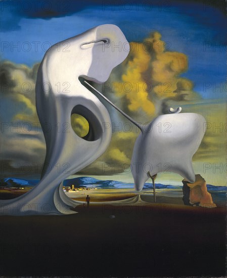 Dalí, L'Angelus architectonique de Millet