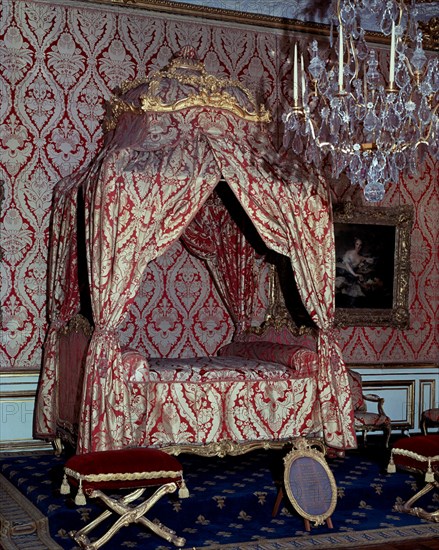 CAMA DE LUIS XV Y SU ESPOSA MARIA TERESA
VERSALLES, PALACIO
FRANCIA
This image is not downloadable. Contact us for the high res.