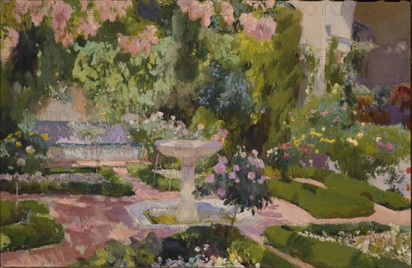 Sorolla, Jardin de la maison Sorolla