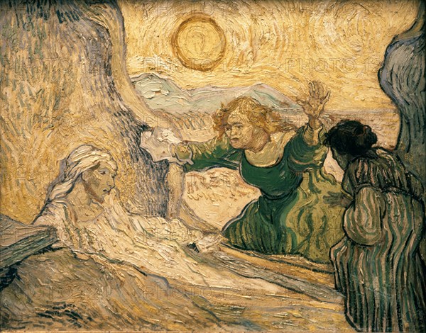 Van Gogh, La résurrection de Lazare