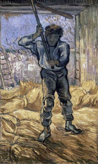 Van Gogh, Le Batteur de Blé