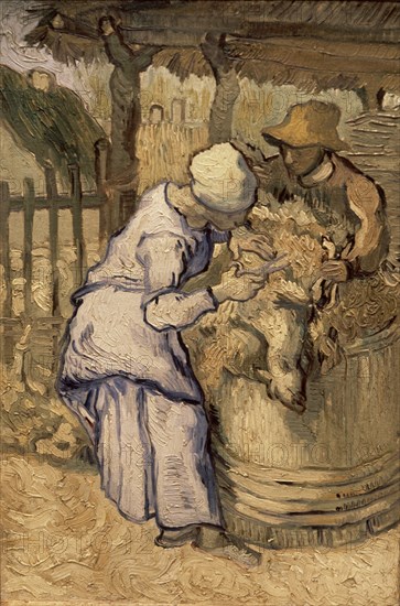 Van Gogh, The Sheep-Shearers