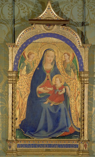 FRA ANGELICO 1400/1455
VIRGEN DE LA GRANADA- ESCUELA FLORENTINA-S XV
MADRID, COLECCION DUQUES DE ALBA
MADRID