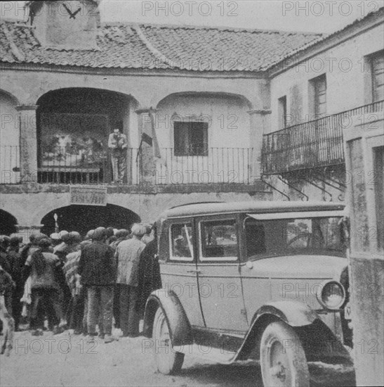 FOTOGRAFIA - EXPOSICION DE LOS CUADROS DEL MUSEO AMBULANTE 1926-34
PEDRAZA, AYUNTAMIENTO
SEGOVIA