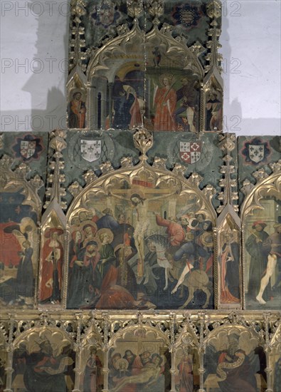 MAESTRO DE SIGÜENZA-HISPALENSE JUAN
CAPILLA DEL DONCEL - DET RETABLO DE SAN JUAN BAUTISTA Y SANTA CATALINA DE ALEJANDRIA - GOTICO - S XV
SIGÜENZA, CATEDRAL
GUADALAJARA
This image is not downloadable. Contact us for the high res.