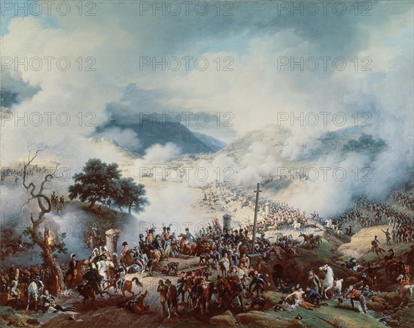 LEJEUNE LOUIS FRANÇOIS 1775/1850
BATALLA DE SOMOSIERRA 30 NOV 1808
VERSALLES, MUSEO PALACIO
FRANCIA