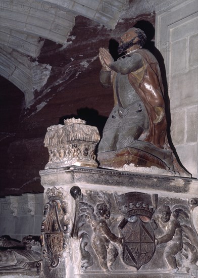 PANTEON-ESTATUA GARCIA IV SANCHEZ III DE NAVARRA LLAMADO EL DE "NAJERA"1035/1054
NAJERA, MONASTERIO SANTA MARIA REAL
RIOJA

This image is not downloadable. Contact us for the high res.