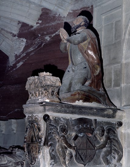 PANTEON-ESTATUA DE GARCIA IV SANCHO III DE NAVARRA,LLAMADO EL DE "NAJERA"1035/54
NAJERA, MONASTERIO SANTA MARIA REAL
RIOJA