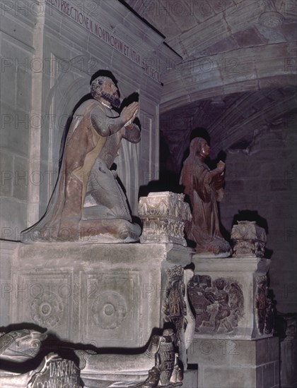 PANTEON-ESTATUA ORANTE:GARCIA III NAVARRA,LLAMADO DE "NAJERA"1035/54
NAJERA, MONASTERIO SANTA MARIA REAL
RIOJA