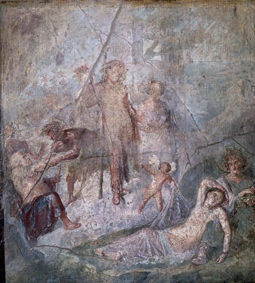 Ariadne and Dionysus in Naxos