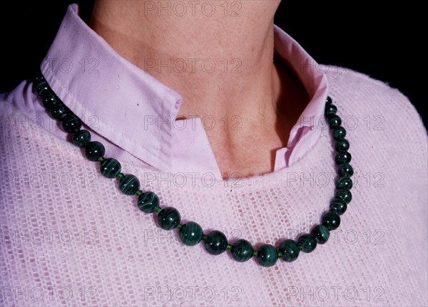 COLLAR DE MALAQUITA