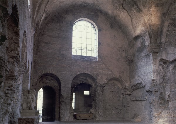 Roman termae in the museum of Cluny, in Paris