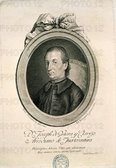 JOSE VIERA CLAVIJO (1731-1813) DIEGO DIAZ MONASTERIO
MADRID, BIBLIOTECA NACIONAL B ARTES
MADRID