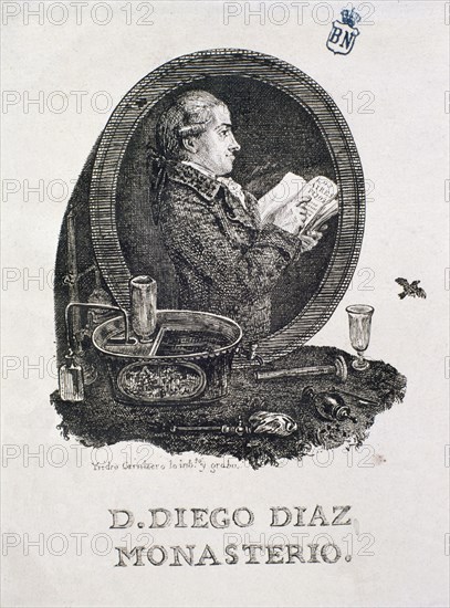 JOSE VIERA CLAVIJO (1731-1813) DIEGO DIAZ MONASTERIO
MADRID, BIBLIOTECA NACIONAL B ARTES
MADRID

This image is not downloadable. Contact us for the high res.
