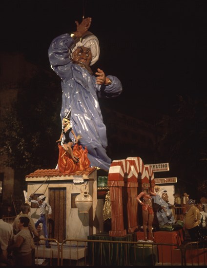HOGUERA DE LA DIPUTACION
ALICANTE, FIESTAS DE SAN JUAN 84
ALICANTE
