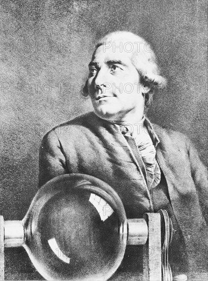 JOSEPH MONTGOLFIER (1740-1810) INVENTOR DEL GLOBO AEROSTATICO

This image is not downloadable. Contact us for the high res.