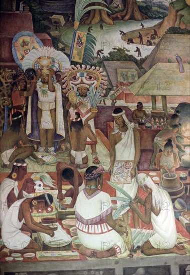 RIVERA DIEGO 1886/1957
FRESCOS
MEXICO DF, PALACIO NACIONAL
MEXICO