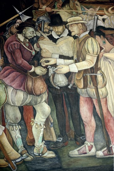 RIVERA DIEGO 1886/1957
FRESCOS
MEXICO DF, PALACIO NACIONAL
MEXICO