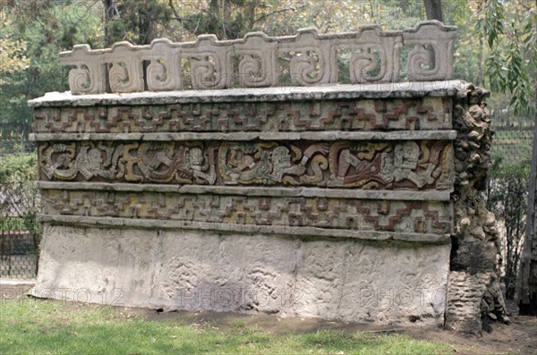 Ruines d'un temple maya