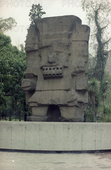 work of art preserved at the museum of anthropology of Mexico