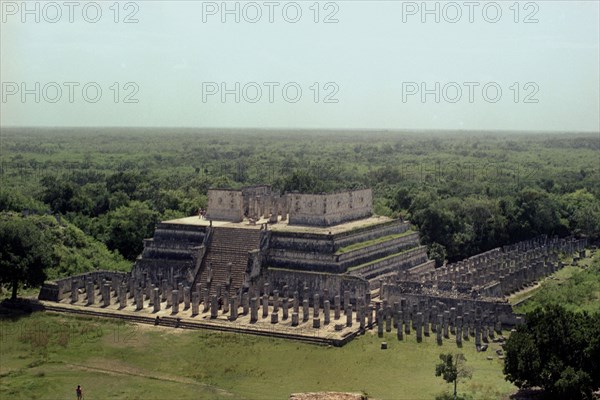 Temple of the Warriors in Chichen Itza