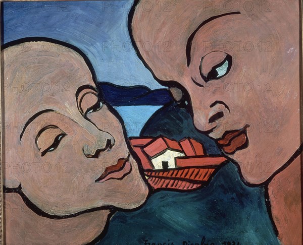 PICABIA FRANCIS 1879-1953
DOS CABEZAS (1934) -OLEO SOBRE TELA-