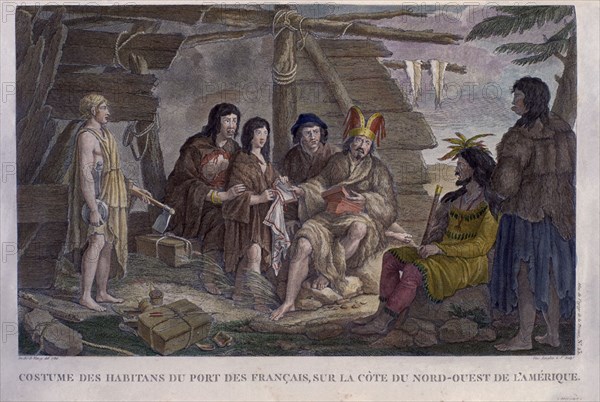 VANCY DUQUE DE
TRAJES DE LOS HABITANTES DEL PUERTO DE LOS FRANCESES (1786)
