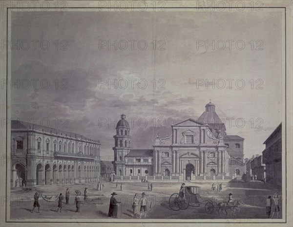 BRAMBILLA FRANCISCO
PLAZA Y CATEDRAL DE MANILA (SIGLO XVIII)
MADRID, MUSEO NAVAL
MADRID