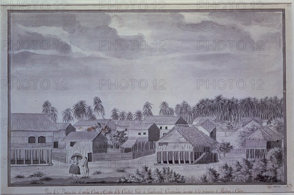 CARDERO JOSE 1766/?
CASAS DE GUAYAQUIL - S XVIII
MADRID, MUSEO NAVAL
MADRID