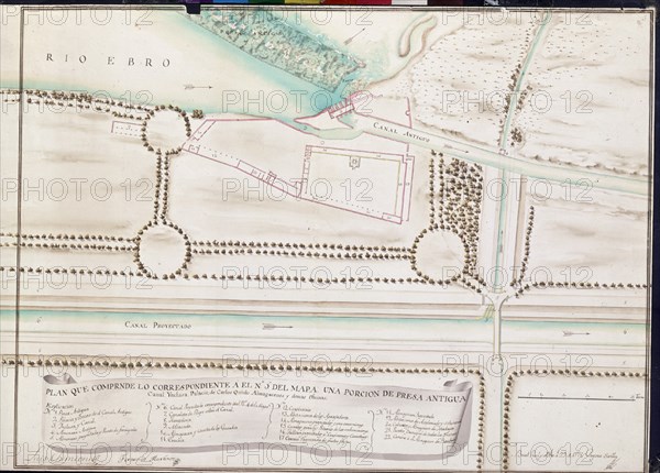 CANAL IMPERIAL ARAGON-PLANO CON LA BOCA ANTIGUA Y NUEVA-1778
This image is not downloadable. Contact us for the high res.