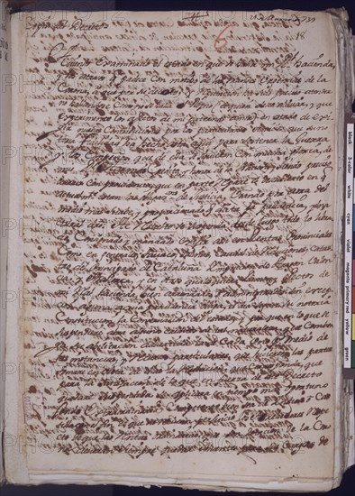 DECRETO SUSPENSION DE PAGOS 21/3/1739 ESPAÑA(PG 1) - REINADO DE FELIPE V
MADRID, ARCHIVO HISTORICO NACIONAL
MADRID