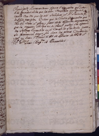 DECRETO SUSPENSION DE PAGOS 21/3/1739 ESPANA(PG 3)- REINADO DE FELIPE V
MADRID, ARCHIVO HISTORICO NACIONAL
MADRID