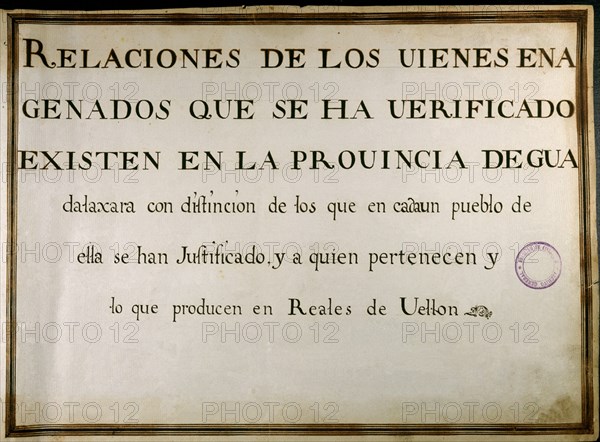 CATASTRO ENSENADA-BIENES ENAJENADOS-GUADALAJARA
MADRID, ARCHIVO HISTORICO NACIONAL
MADRID