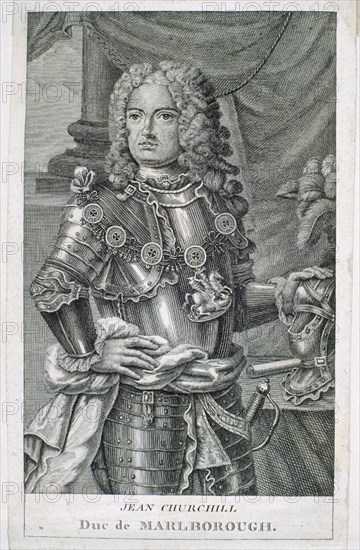 JOHN CHURCHIL- DUQUE MARLBOROUGH GENERAL INGLES -1650/1722-
MADRID, BIBLIOTECA NACIONAL B ARTES
MADRID