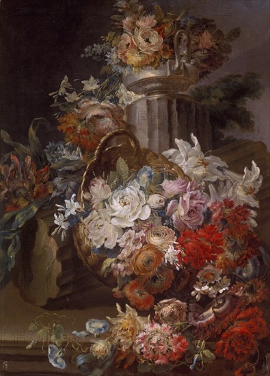 PARRA MIGUEL 1780/1846
CESTO DE FLORES 1803- 83x59,5 cm
VALENCIA, MUSEO BELLAS ARTES - COLEGIO PIO V
VALENCIA