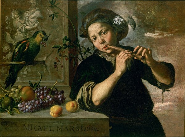 MARCH MIGUEL 1633/1670
EL OIDO O LA ALEGORIA DEL OTOÑO S XVII
VALENCIA, MUSEO BELLAS ARTES - COLEGIO PIO V
VALENCIA