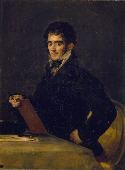 Goya, Portrait de Rafael Esteve y Vilella