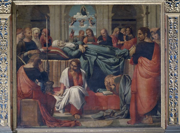 LLANOS Y YANEZ
RETABLO MAYOR - MUERTE Y ASUNCION VIRGEN
VALENCIA, CATEDRAL
VALENCIA