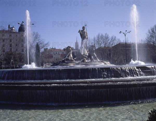 MENA JUAN PASCUAL DE 1707/1784
FUENTE DE NEPTUNO
MADRID, PLAZA DE CANOVAS DEL CASTILLO
MADRID